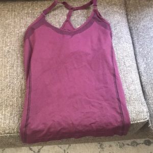 Maroon nursing tank